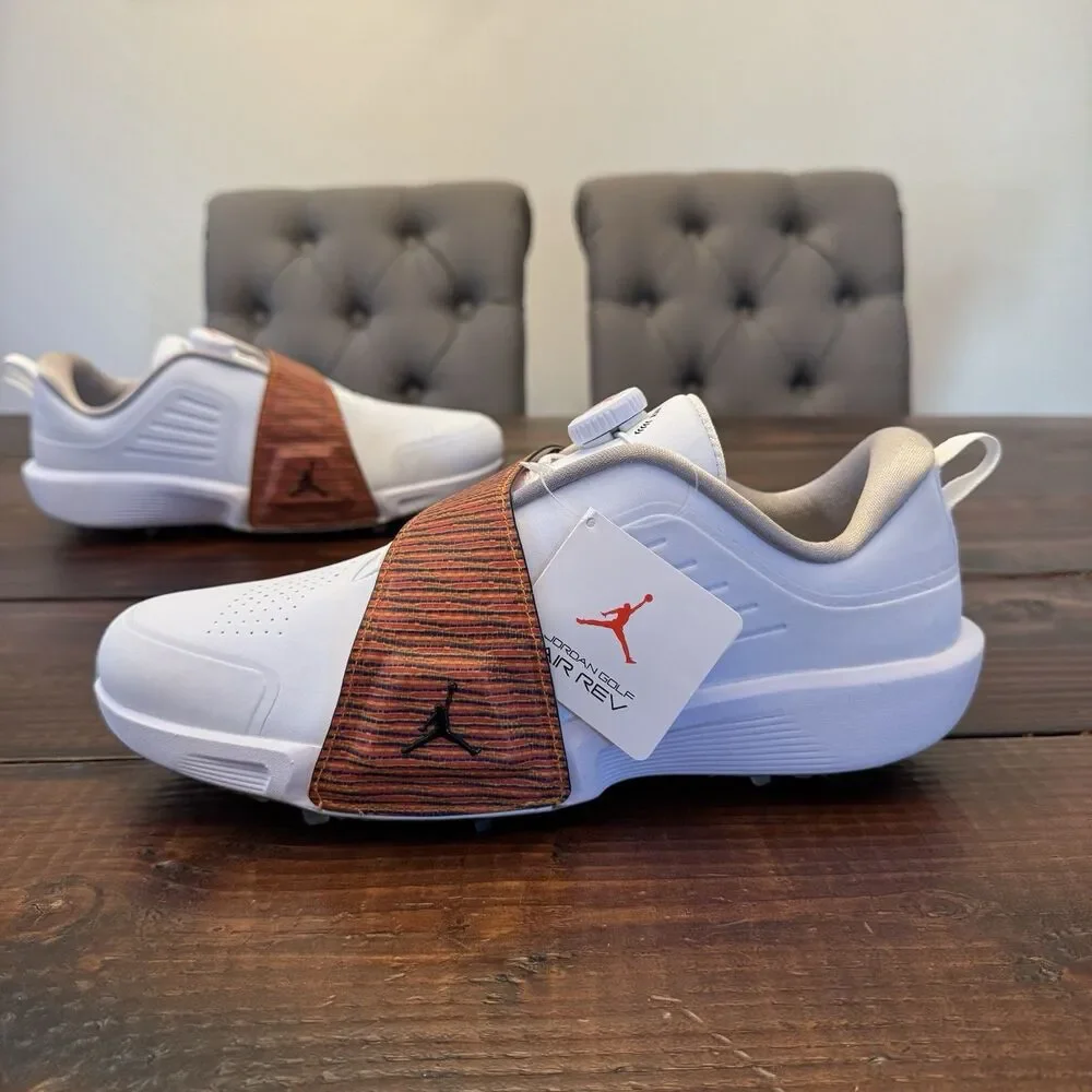 Nike Air Jordan Air Rev White Infrared 23 Golf Shoes